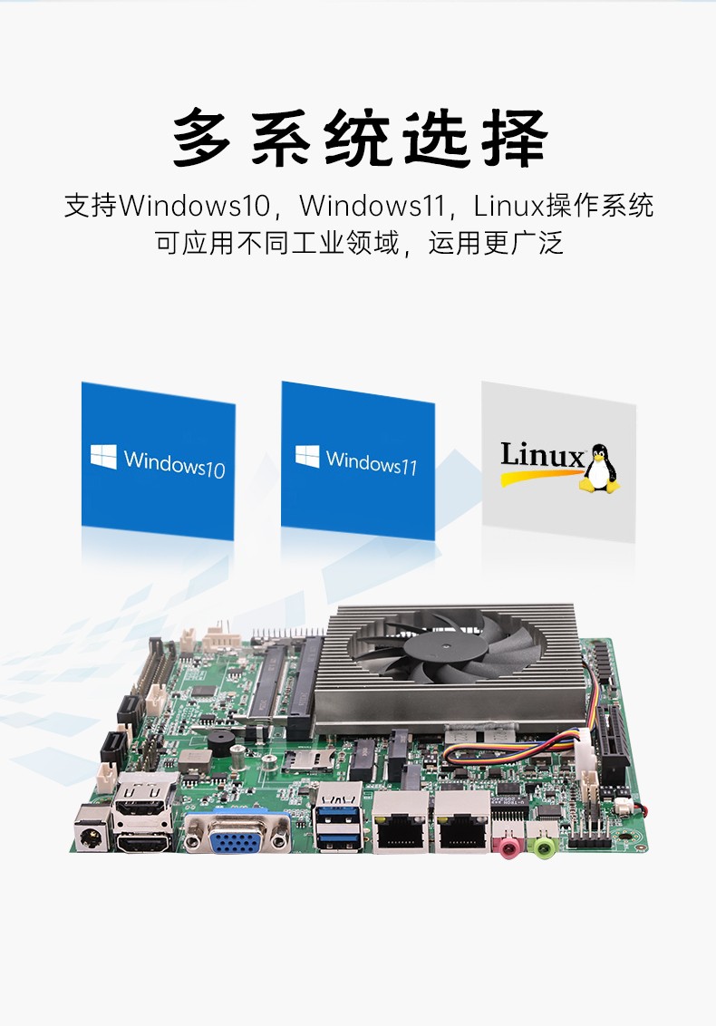 Mini ITX薄型主板系統支持