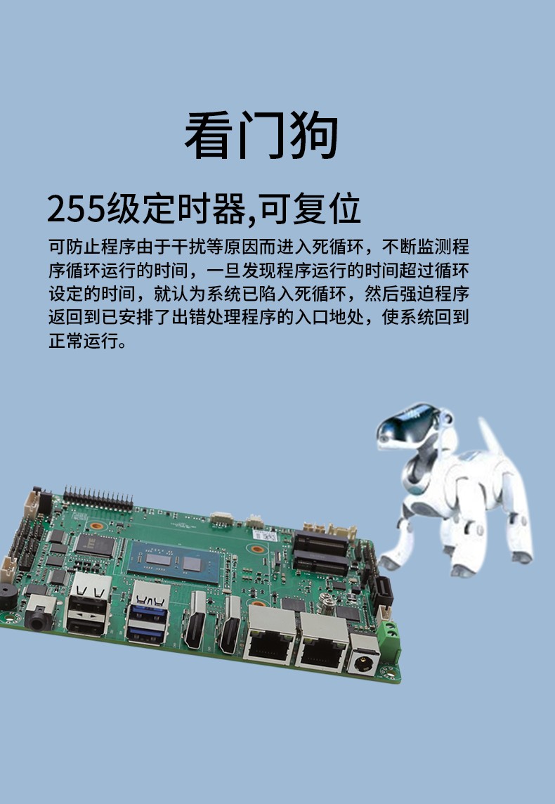 3.5寸嵌入式主板 ES3-J6412DL26 看門狗